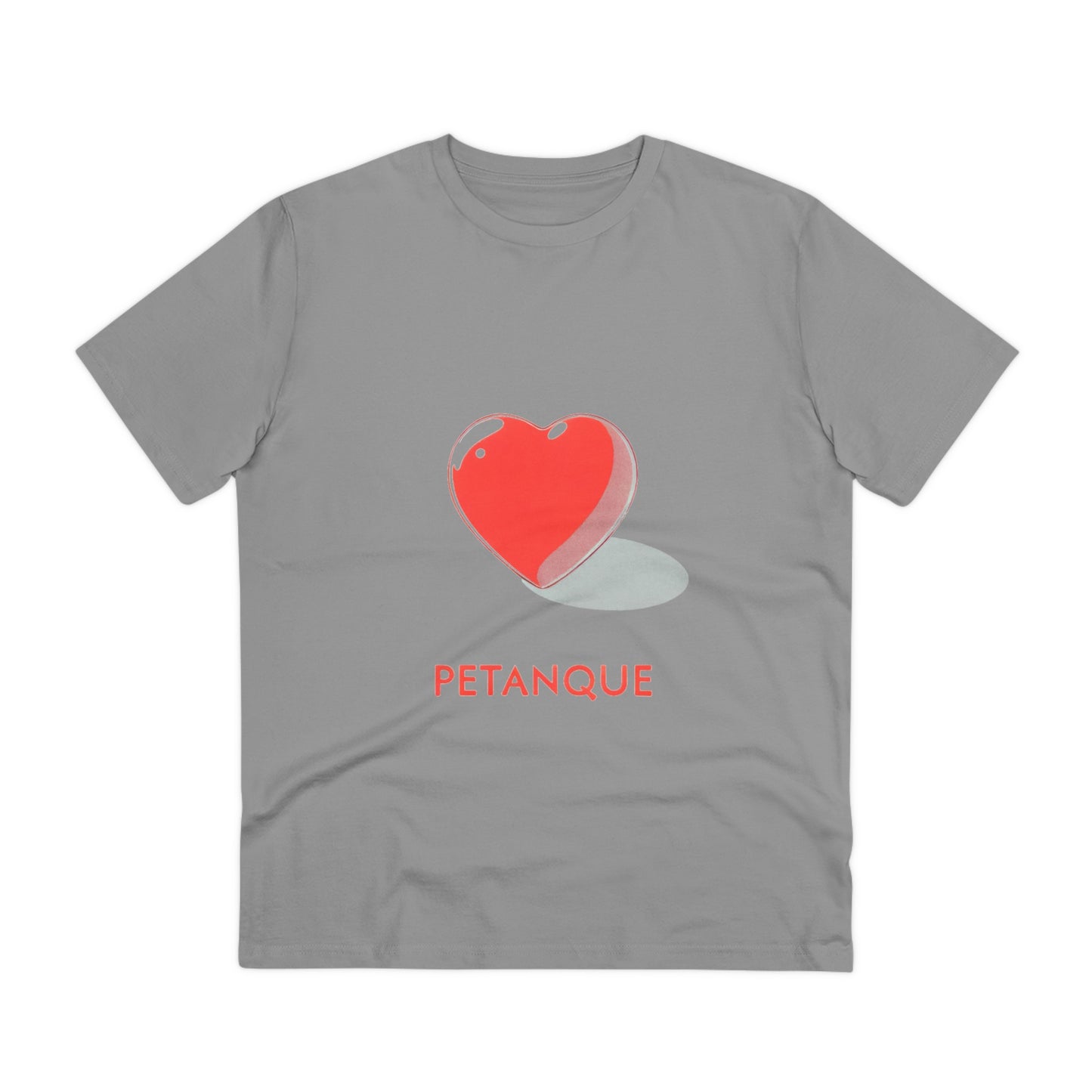 Organic T-shirt - Heart with Boule Shadow