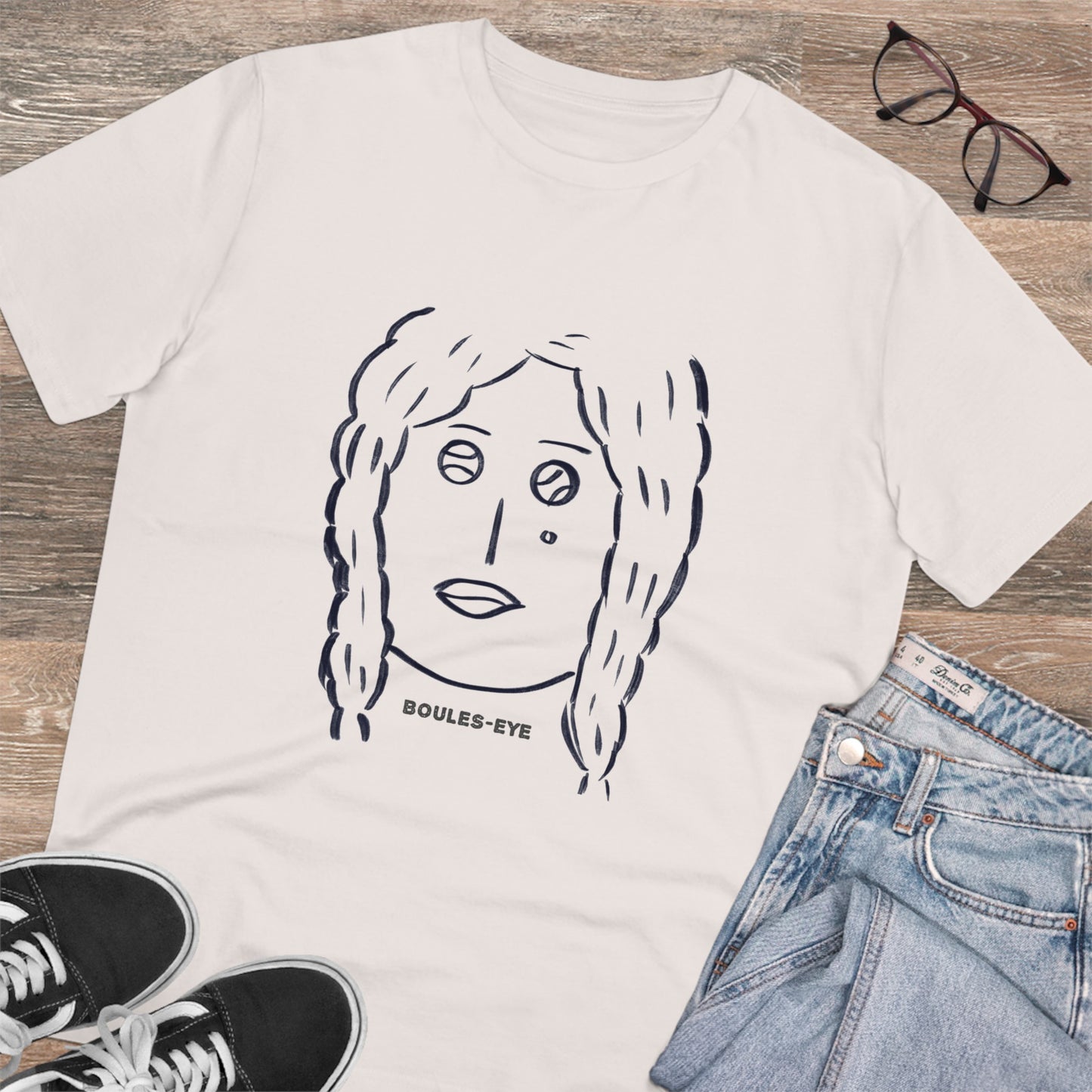 Organic T-shirt - Boules Eye