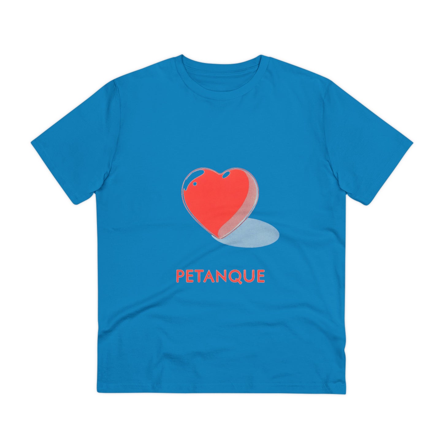 Organic T-shirt - Heart with Boule Shadow