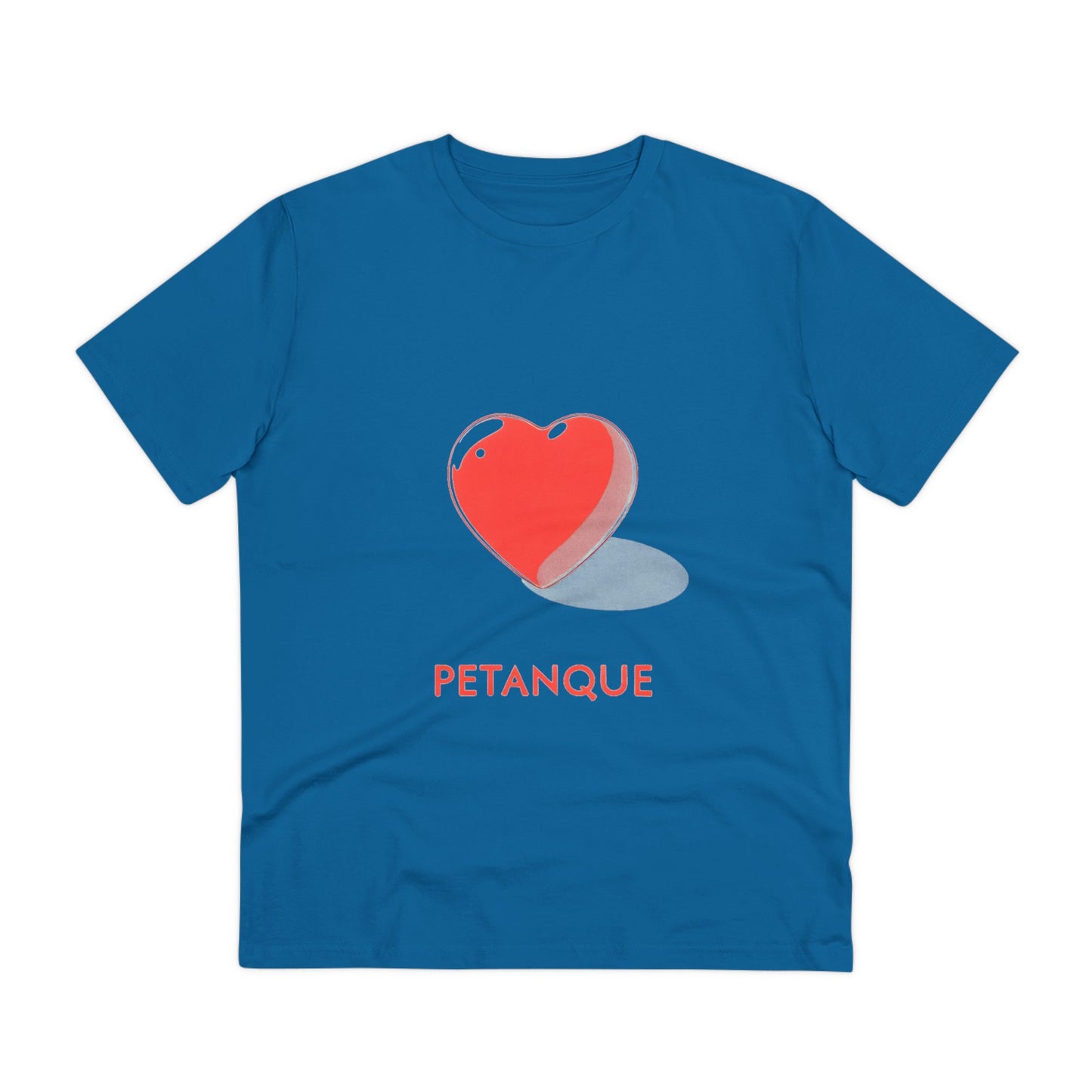 Organic T-shirt - Heart with Boule Shadow