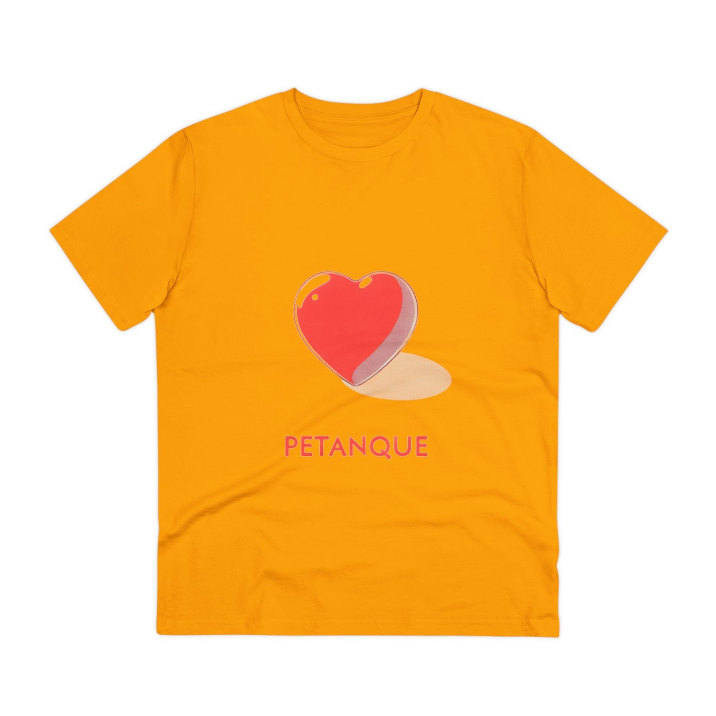 Organic T-shirt - Heart with Boule Shadow