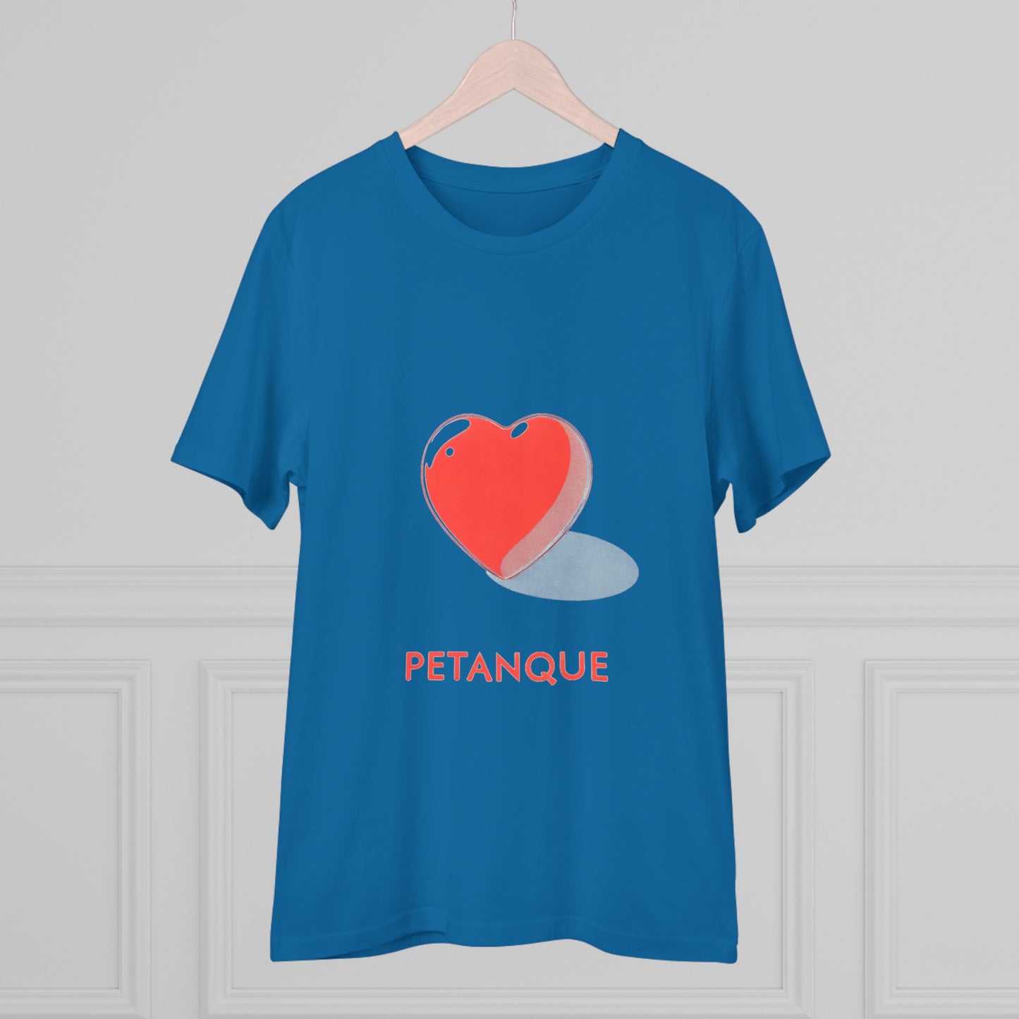 Organic T-shirt - Heart with Boule Shadow
