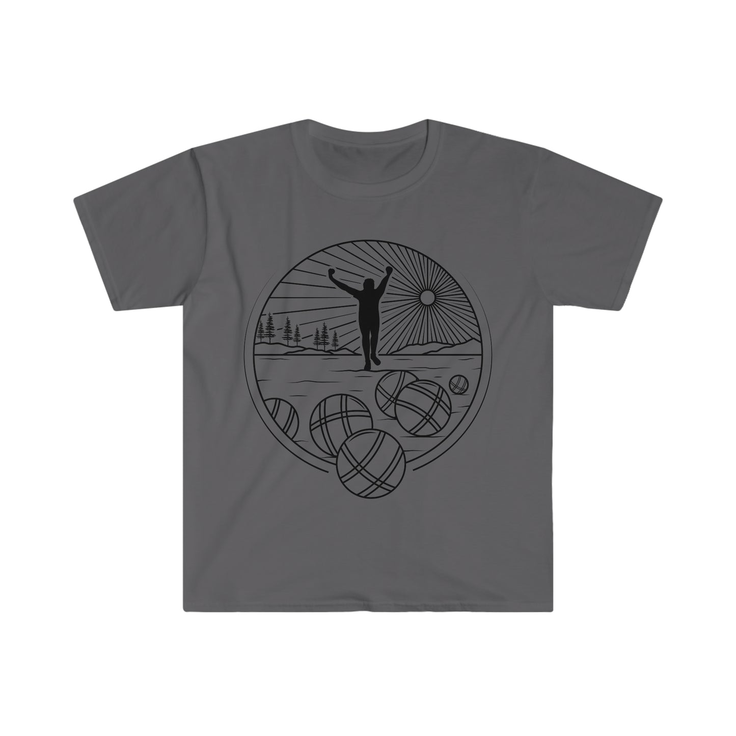 Unisex Softstyle Petanque T-Shirt