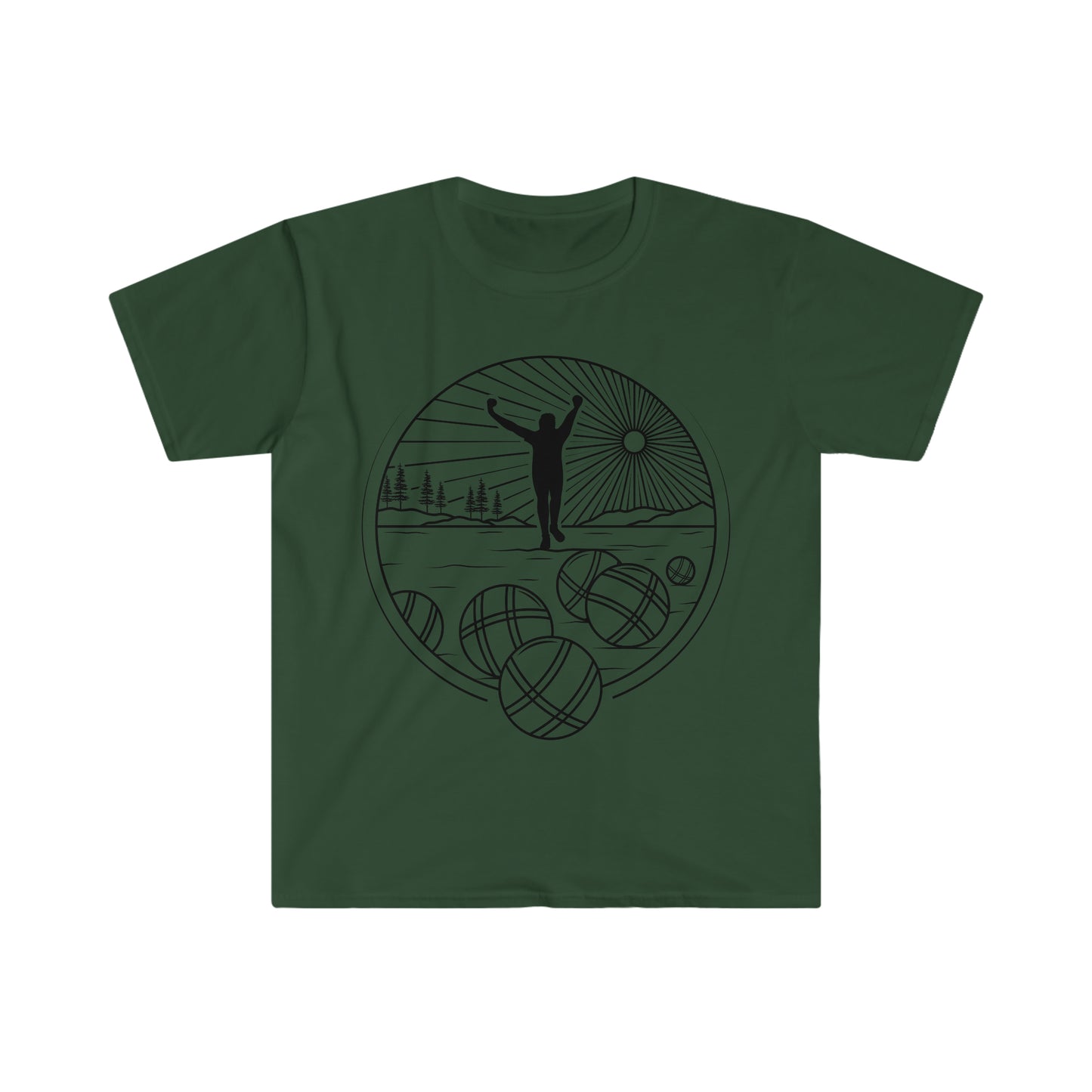 Unisex Softstyle Petanque T-Shirt