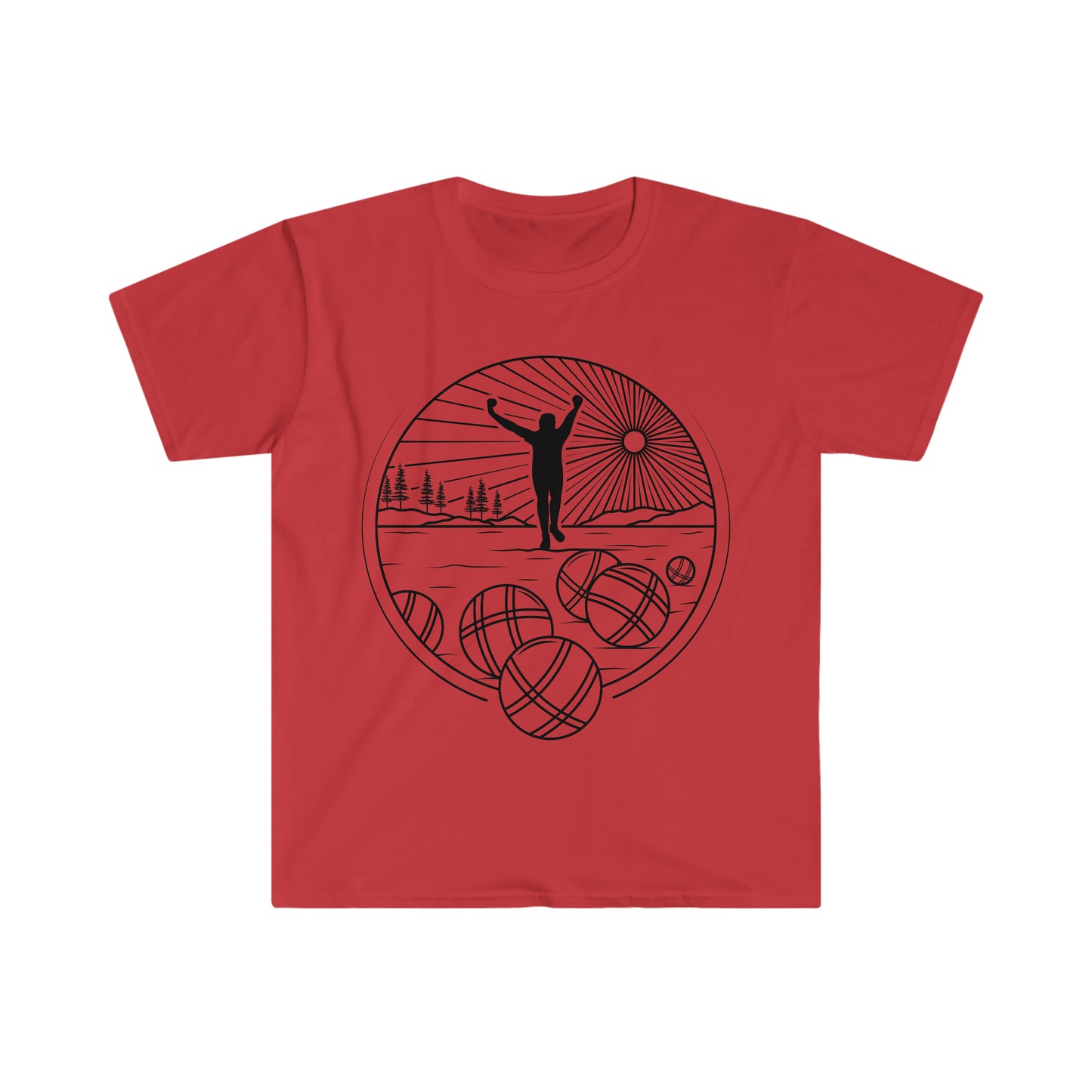 Unisex Softstyle Petanque T-Shirt