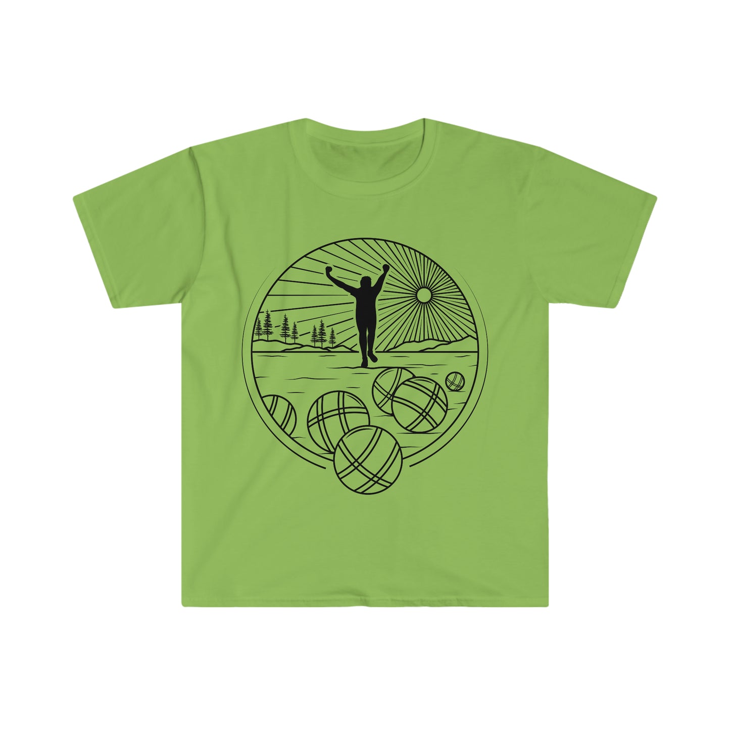 Unisex Softstyle Petanque T-Shirt