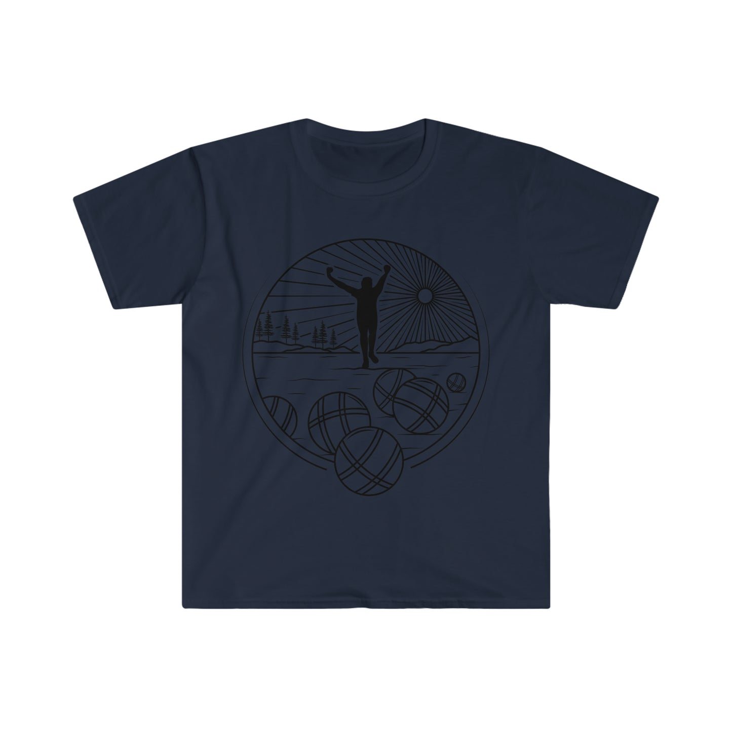 Unisex Softstyle Petanque T-Shirt