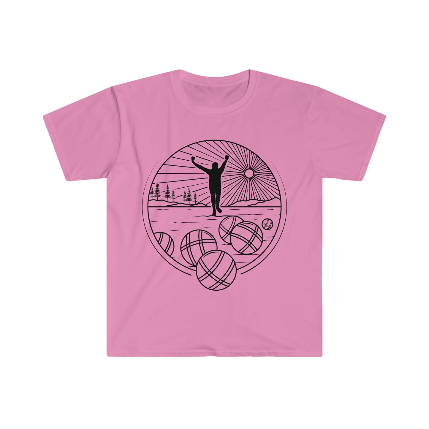 Unisex Softstyle Petanque T-Shirt