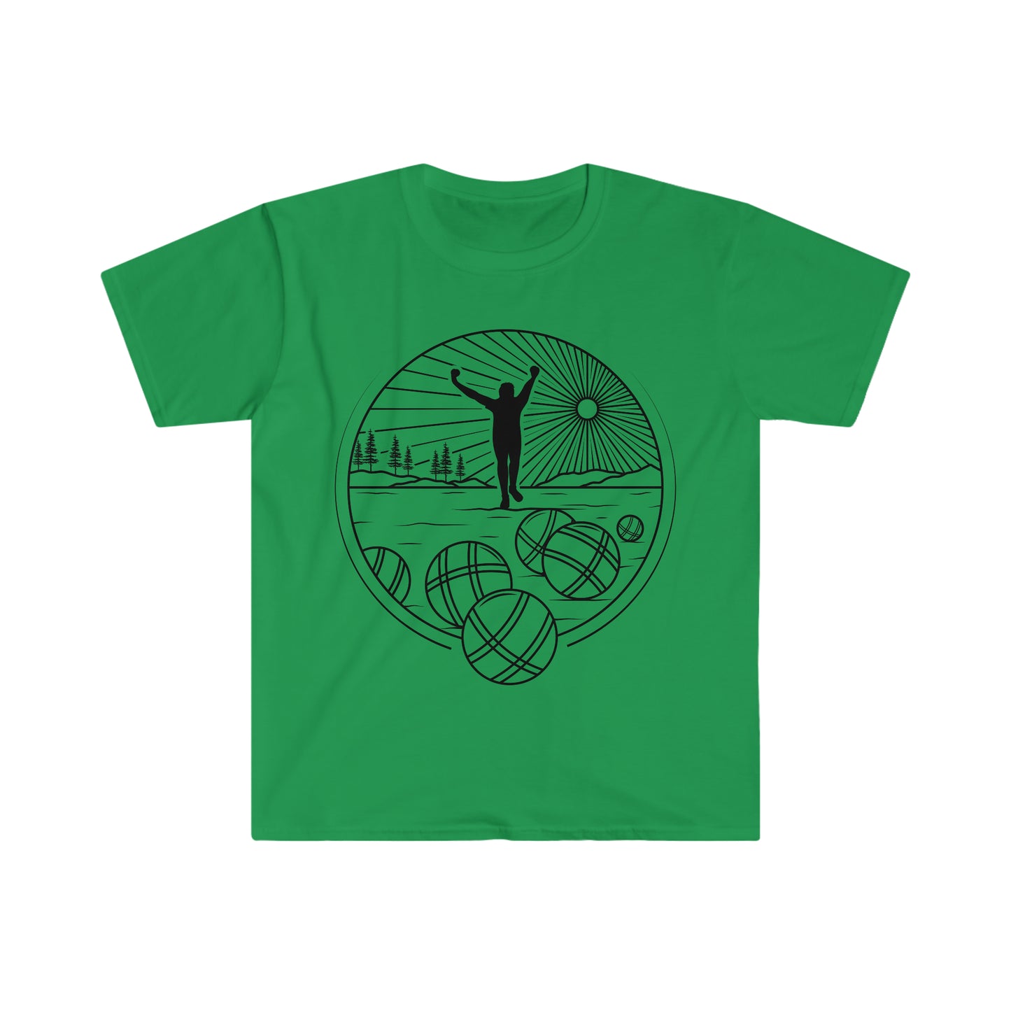 Unisex Softstyle Petanque T-Shirt