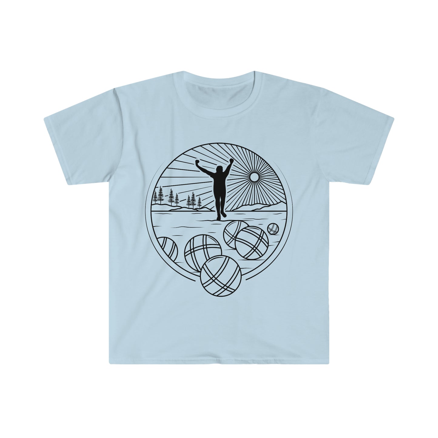 Unisex Softstyle Petanque T-Shirt