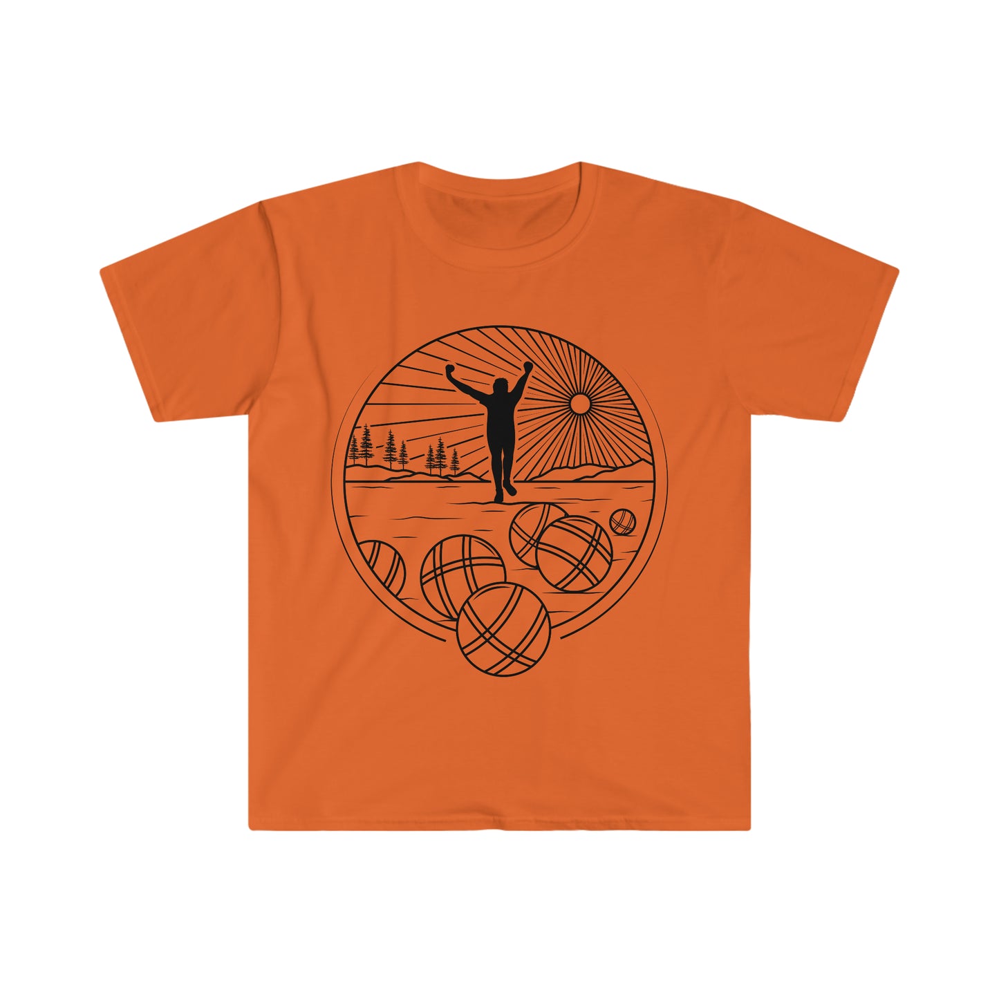 Unisex Softstyle Petanque T-Shirt