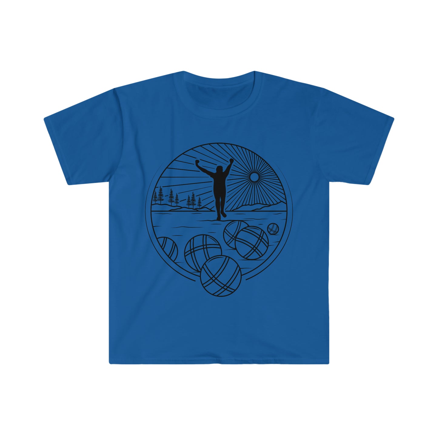 Unisex Softstyle Petanque T-Shirt