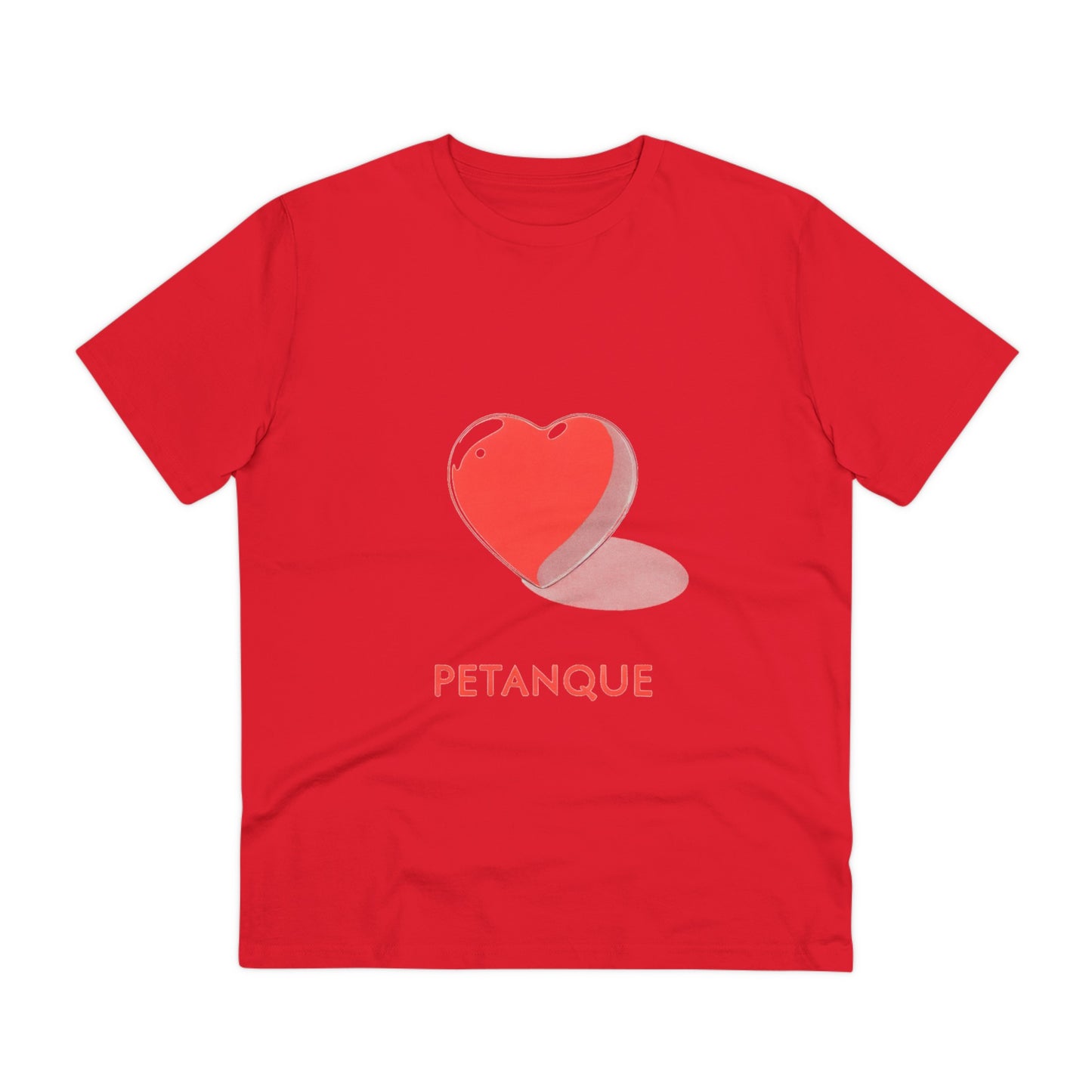 Organic T-shirt - Heart with Boule Shadow