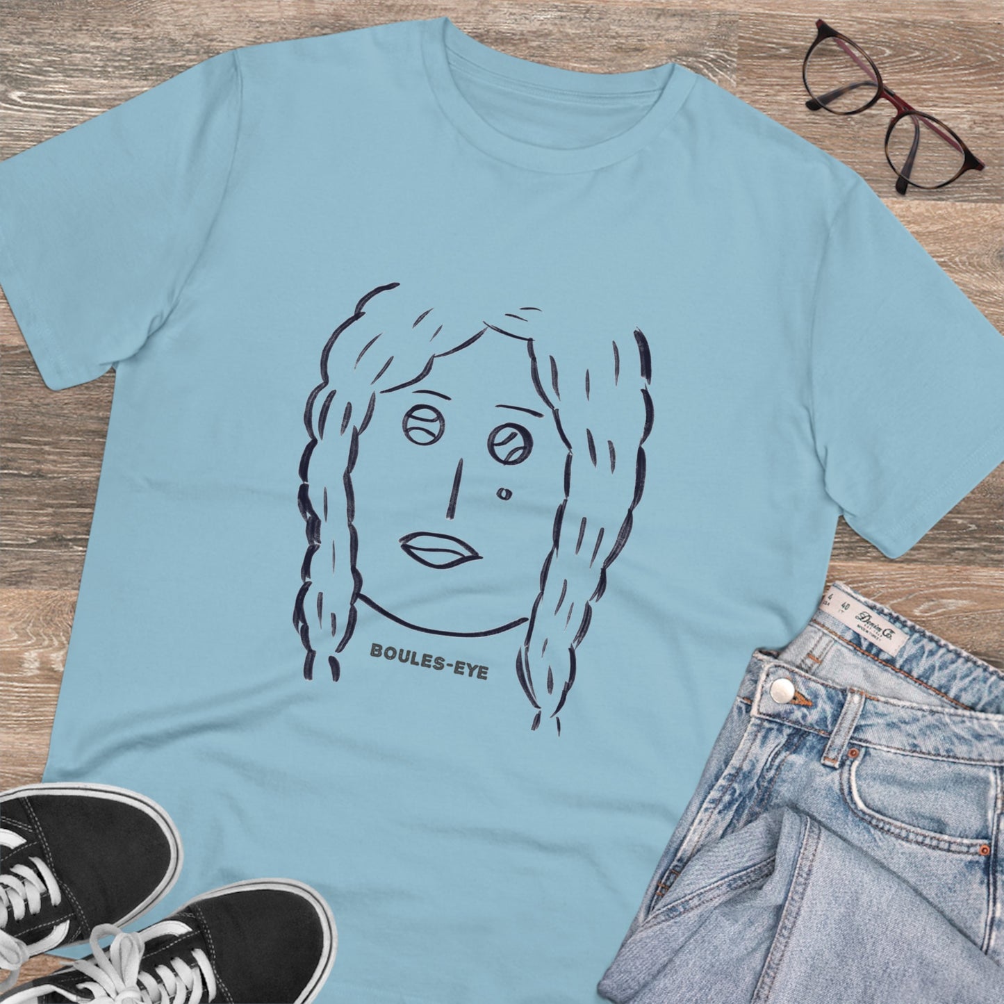 Organic T-shirt - Boules Eye