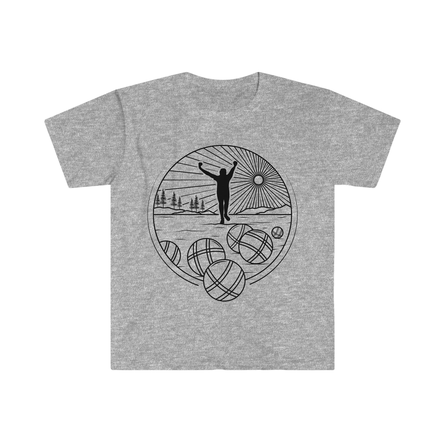 Unisex Softstyle Petanque T-Shirt