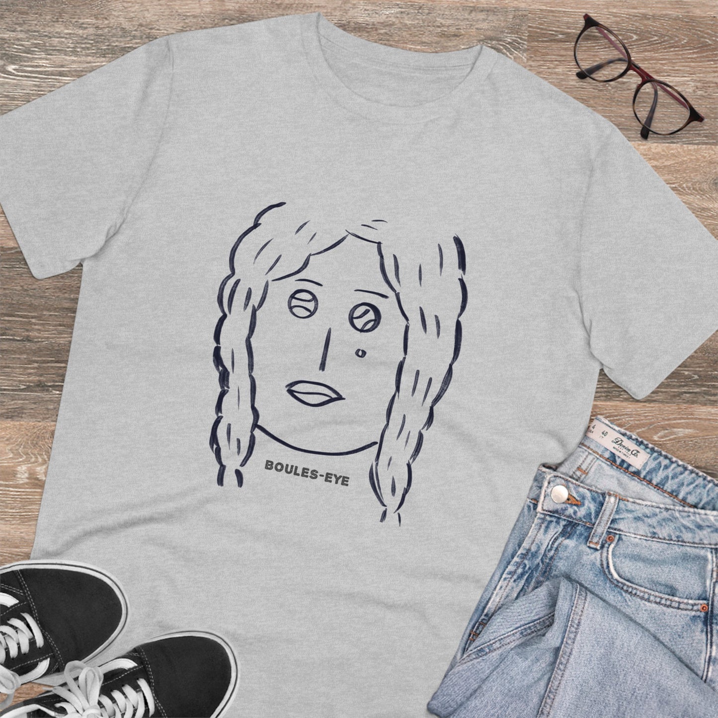 Organic T-shirt - Boules Eye