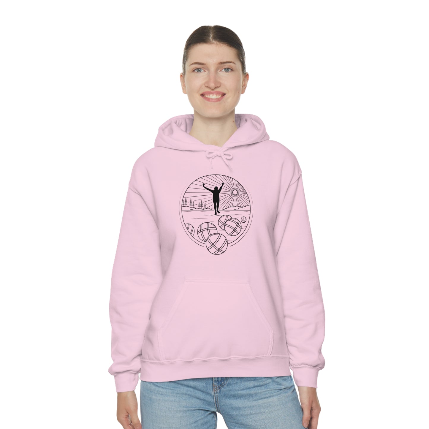 Unisex Heavy Blend™ Hooded Petanque Sweatshirt