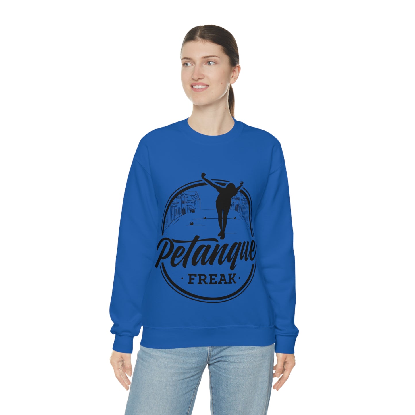 Unisex Heavy Blend™ Crewneck Petanque Freak Sweatshirt