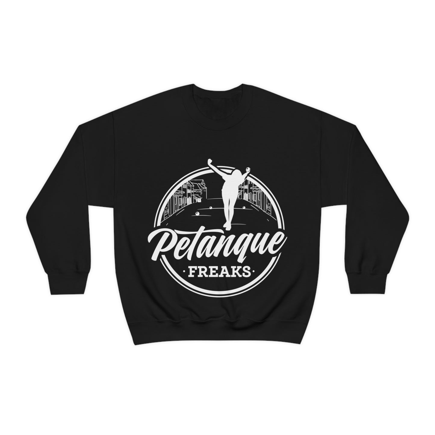 Unisex Heavy Blend™ Crewneck Petanque Freaks Sweatshirt