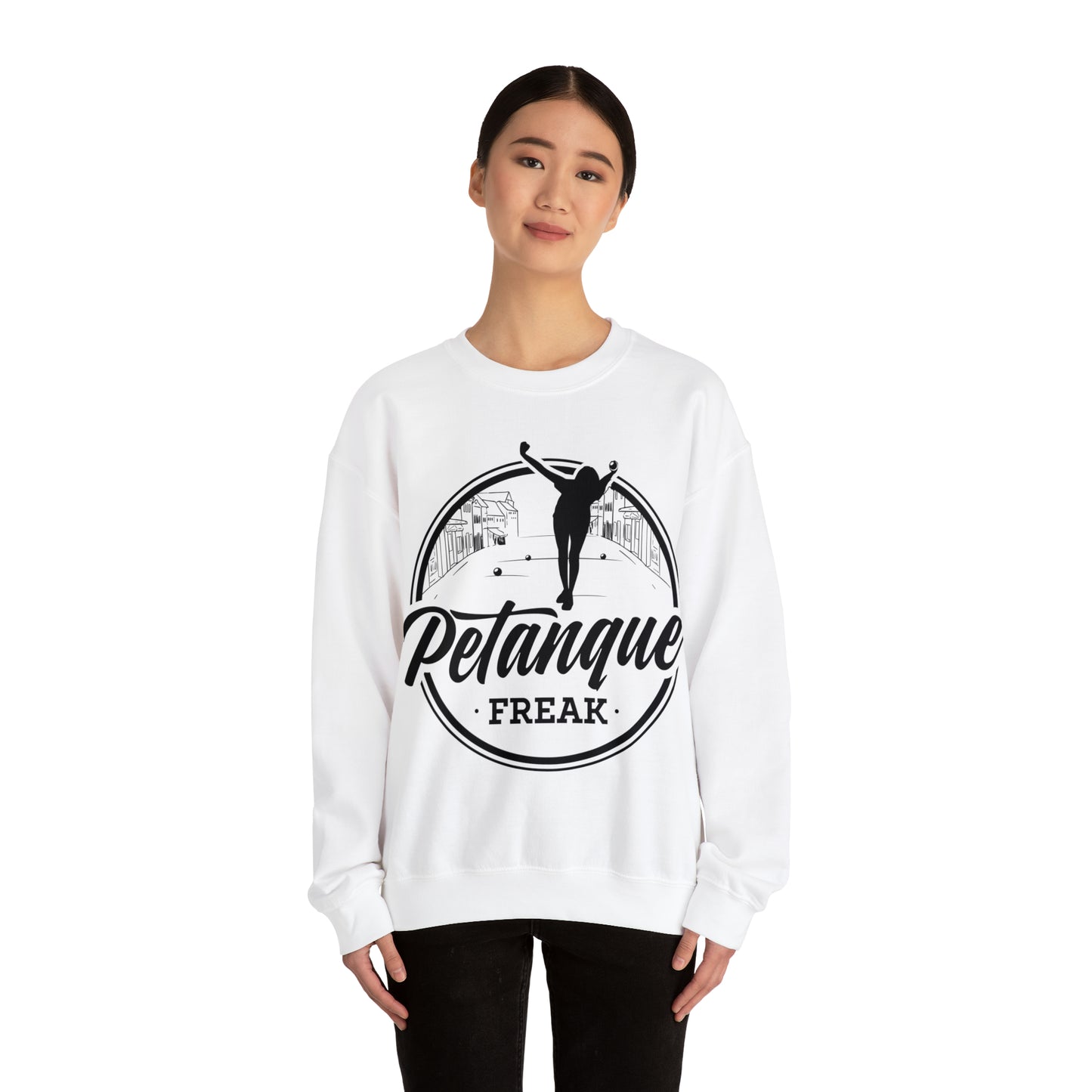 Unisex Heavy Blend™ Crewneck Petanque Freak Sweatshirt