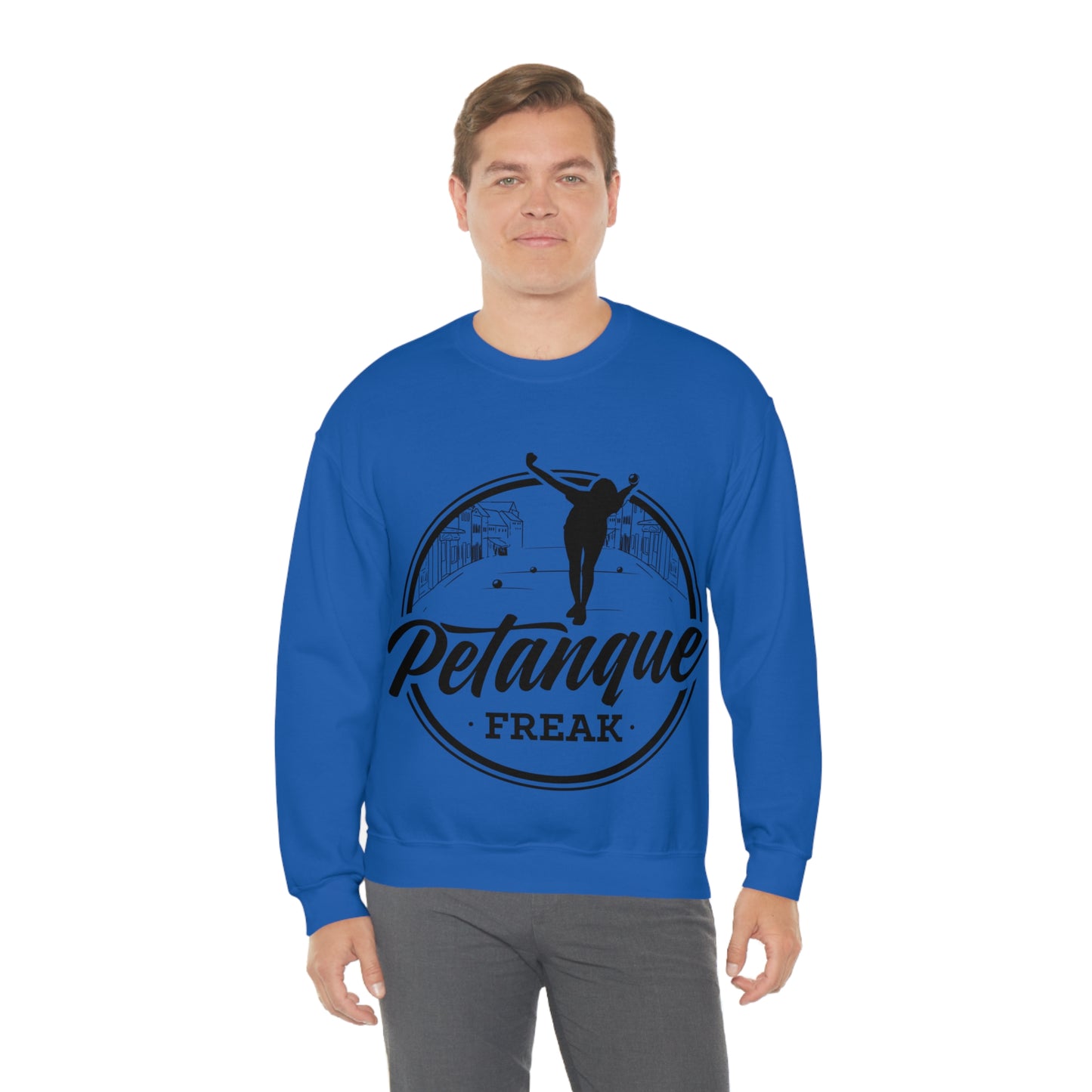 Unisex Heavy Blend™ Crewneck Petanque Freak Sweatshirt