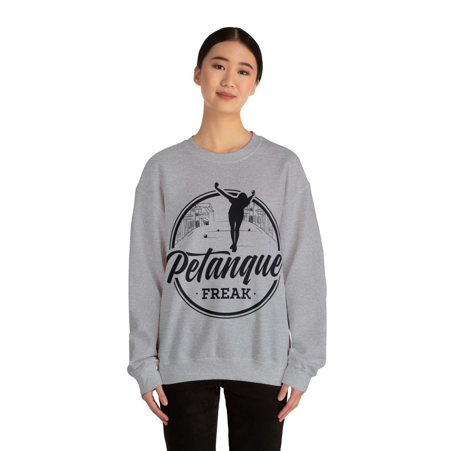 Unisex Heavy Blend™ Crewneck Petanque Freak Sweatshirt