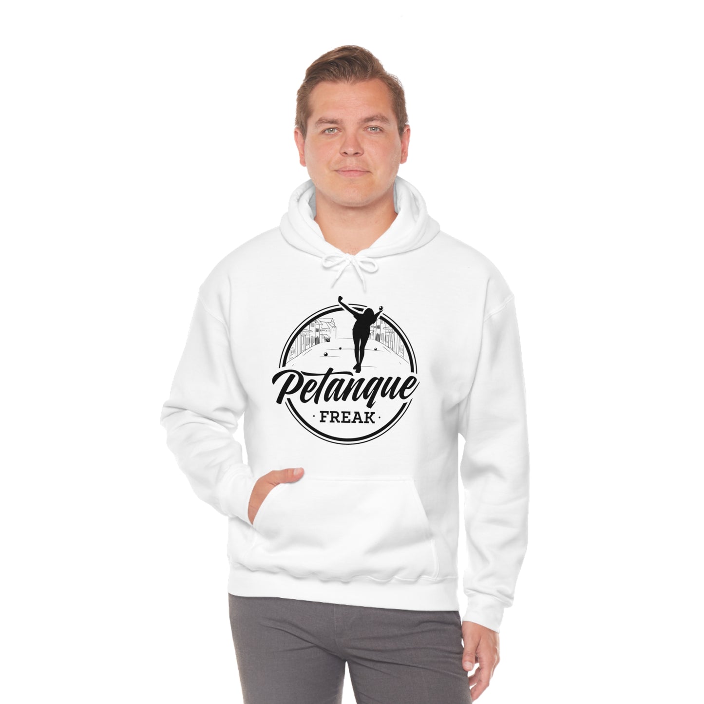 Unisex Heavy Blend™ Hooded Petanque Freak Sweatshirt