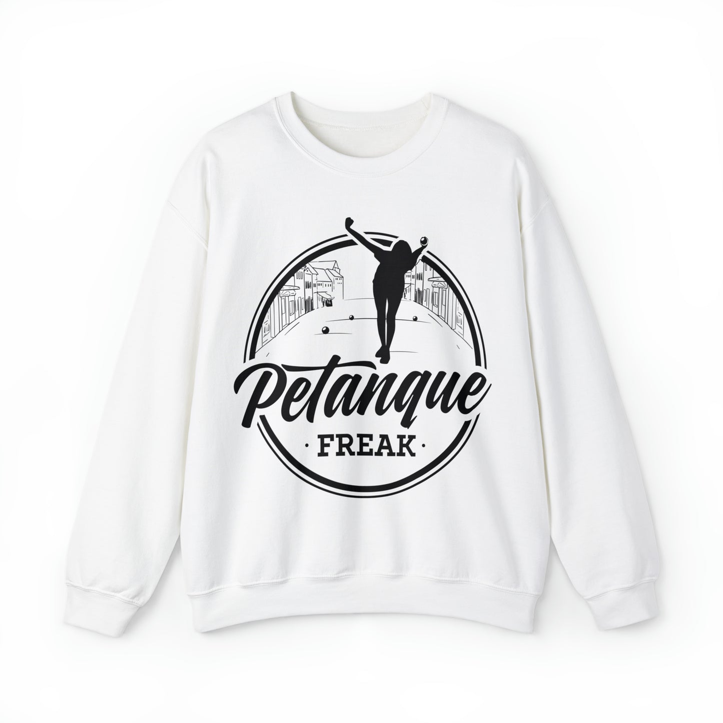 Unisex Heavy Blend™ Crewneck Petanque Freak Sweatshirt