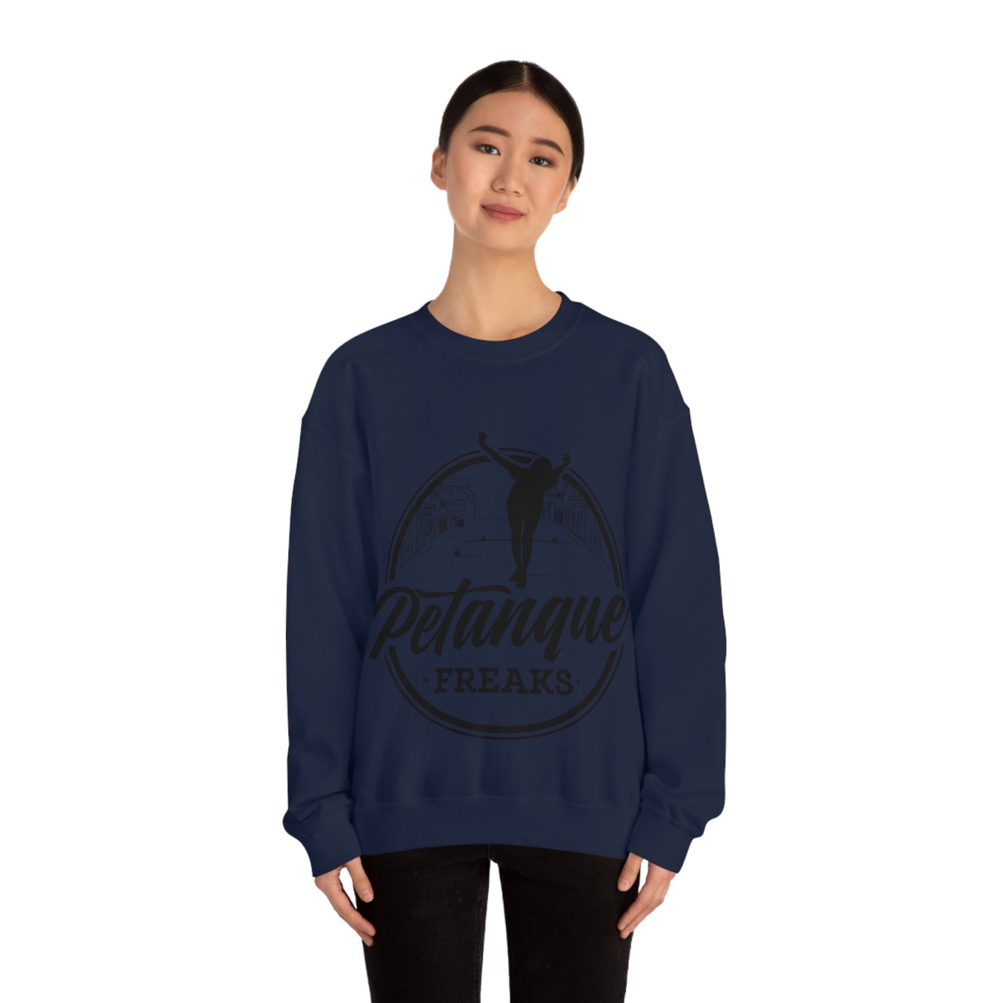 Unisex Heavy Blend™ Crewneck Petanque Freaks Sweatshirt