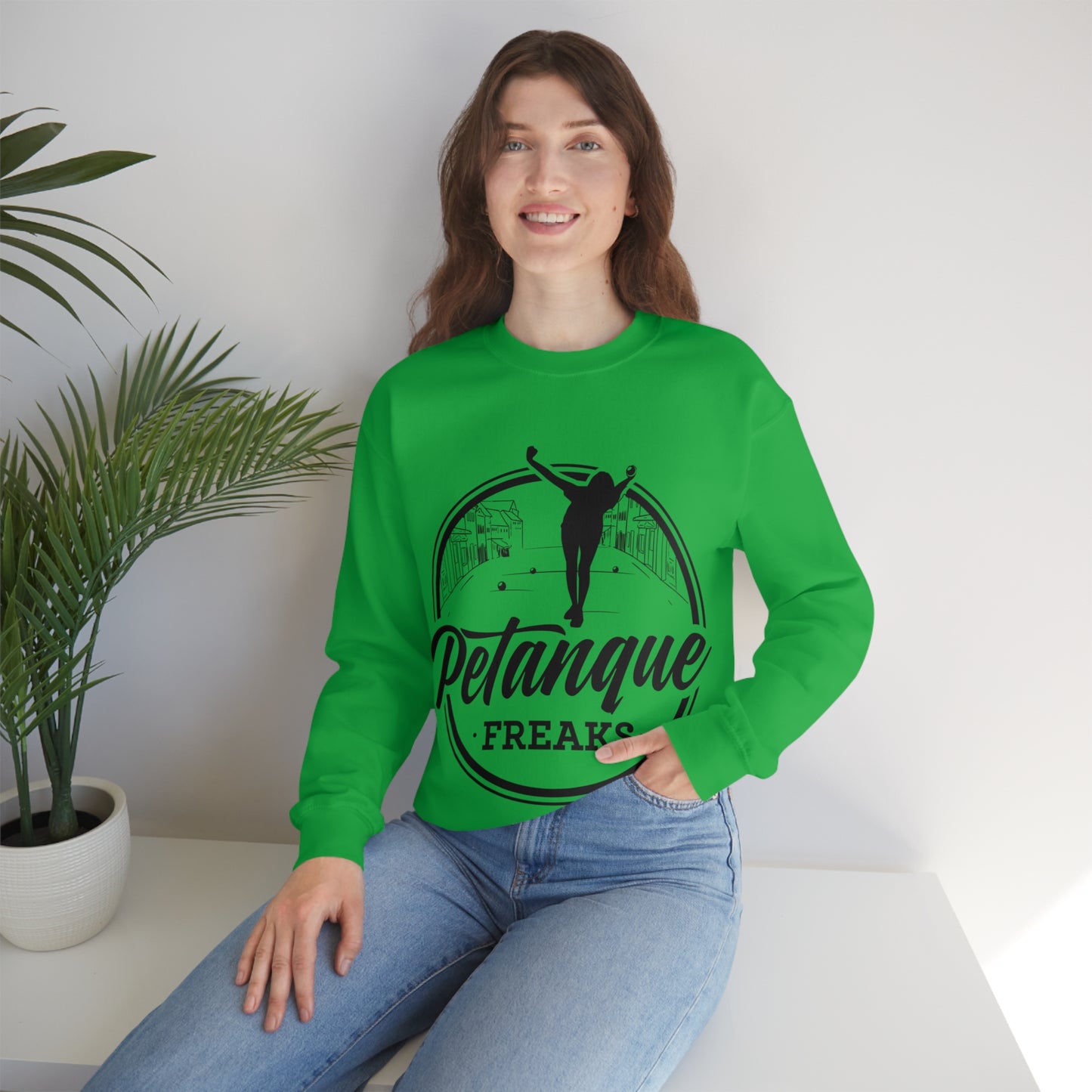 Unisex Heavy Blend™ Crewneck Petanque Freaks Sweatshirt