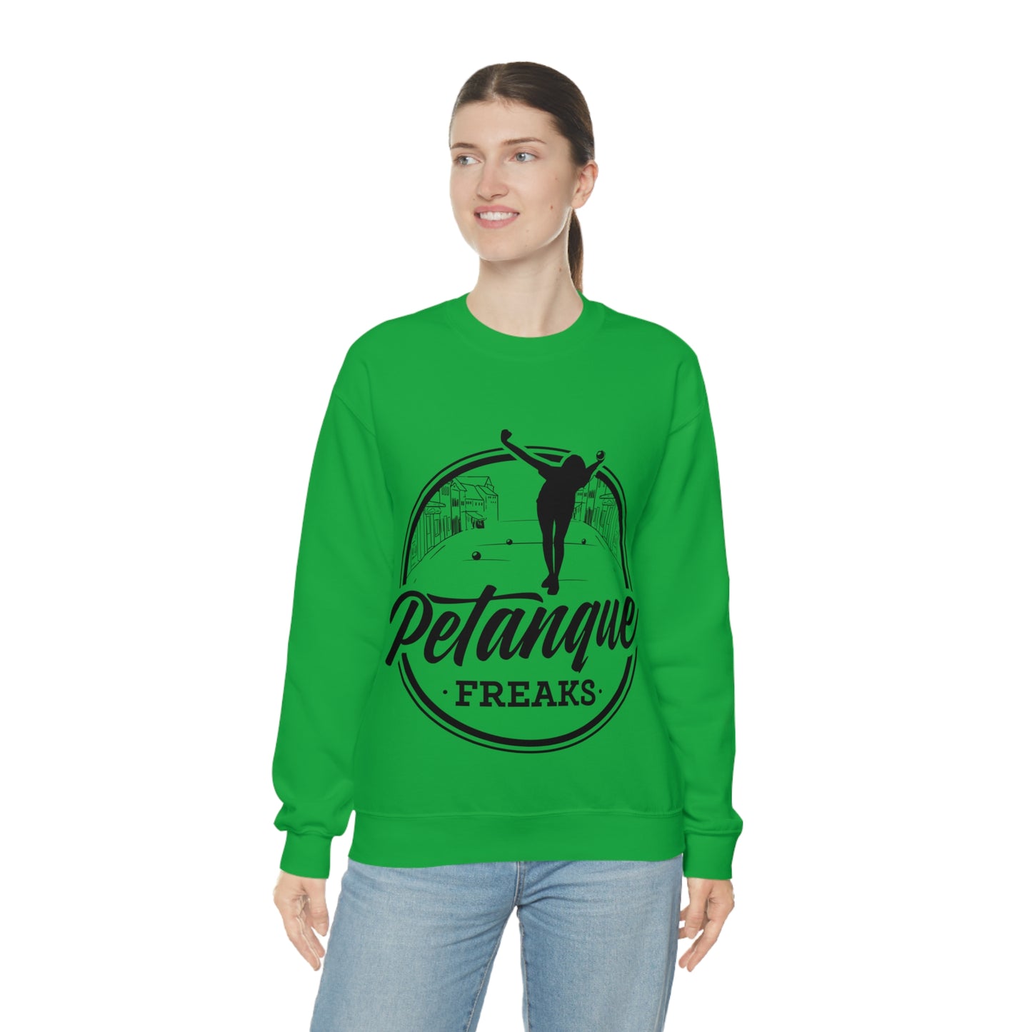 Unisex Heavy Blend™ Crewneck Petanque Freaks Sweatshirt