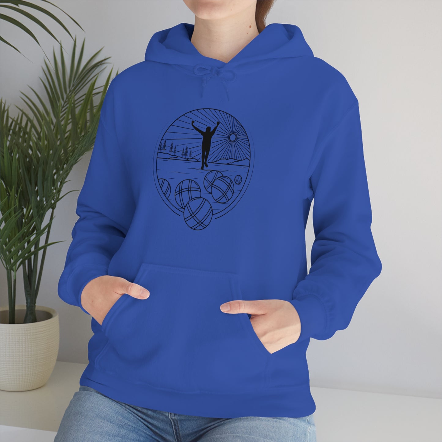 Unisex Heavy Blend™ Hooded Petanque Sweatshirt