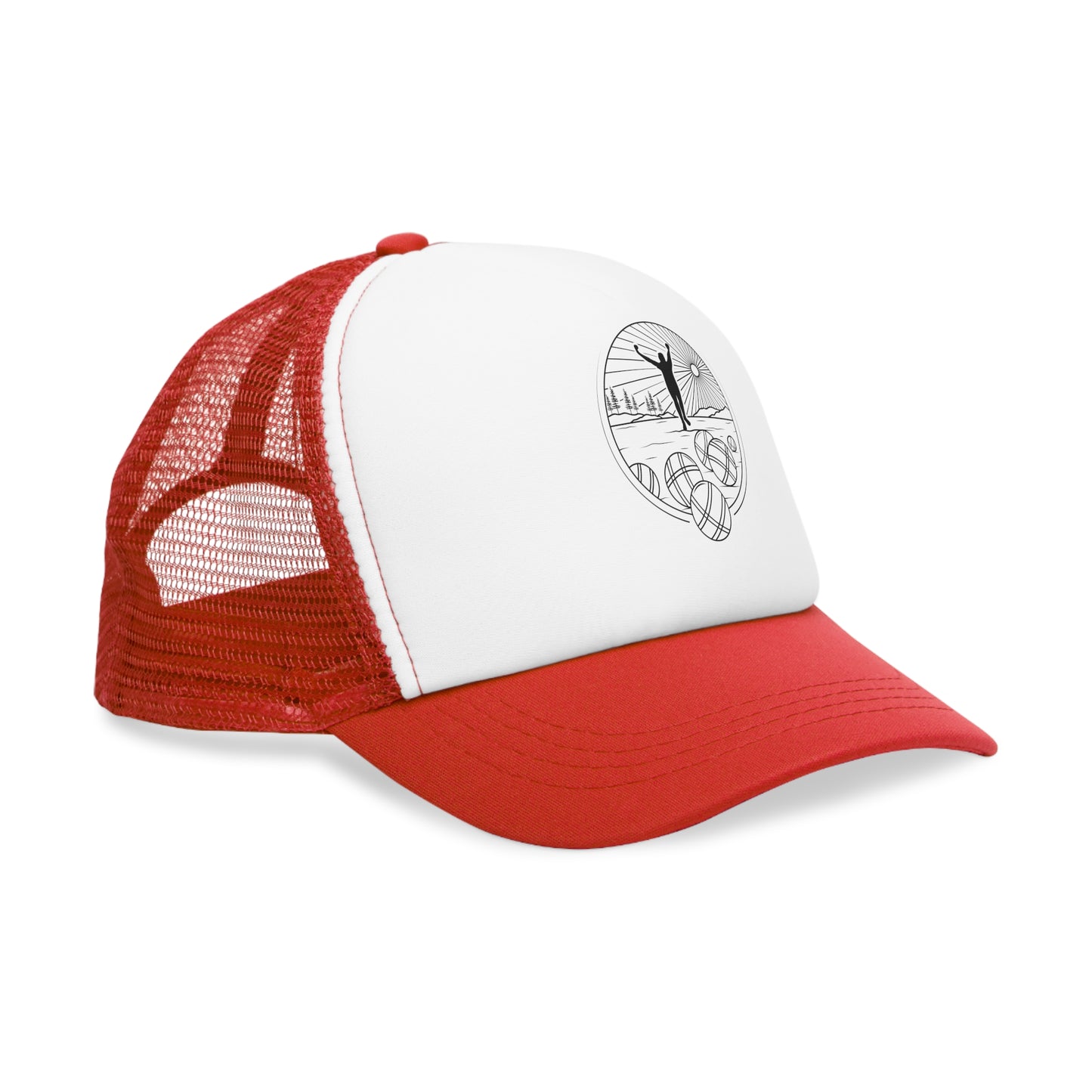 Mesh Petanque Design Cap